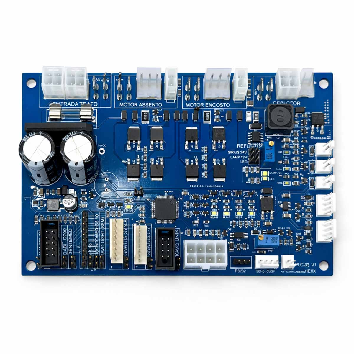Controle de cadeiras odontológicas